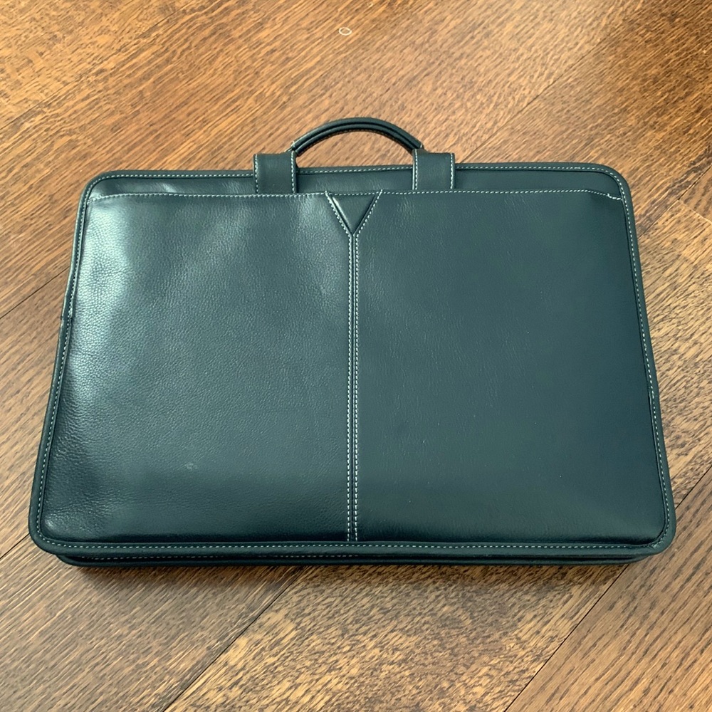 Johnston & Murphy Briefcase. Shoulder strap too